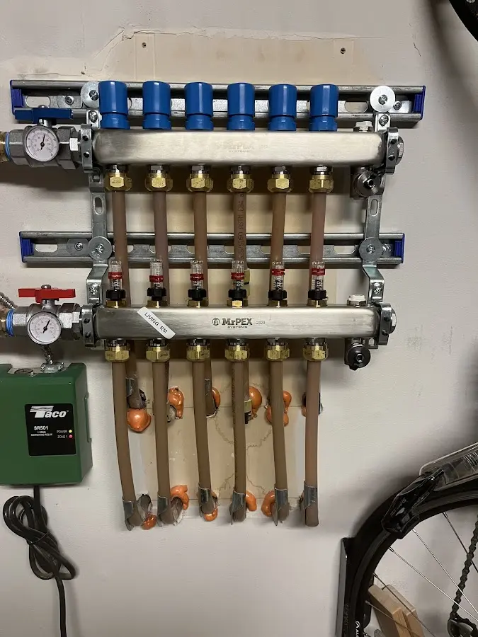 Plumber performing Leak Detection at a residential property in Central City